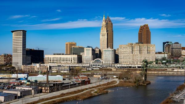 Cleveland, OH skyline