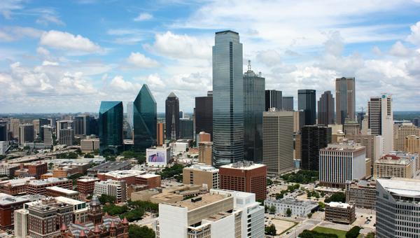Dallas, TX skyline