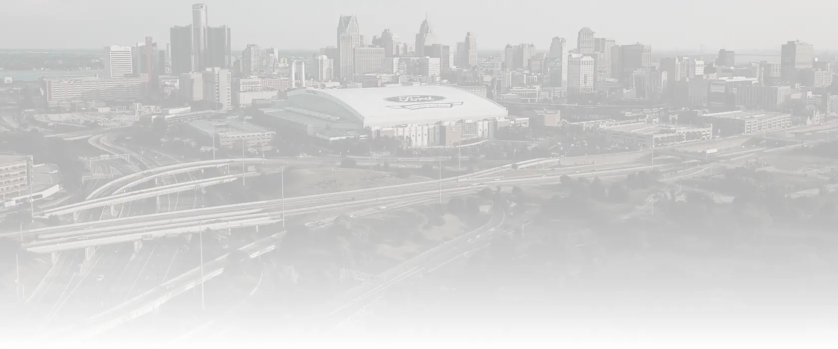 Detroit, MI skyline