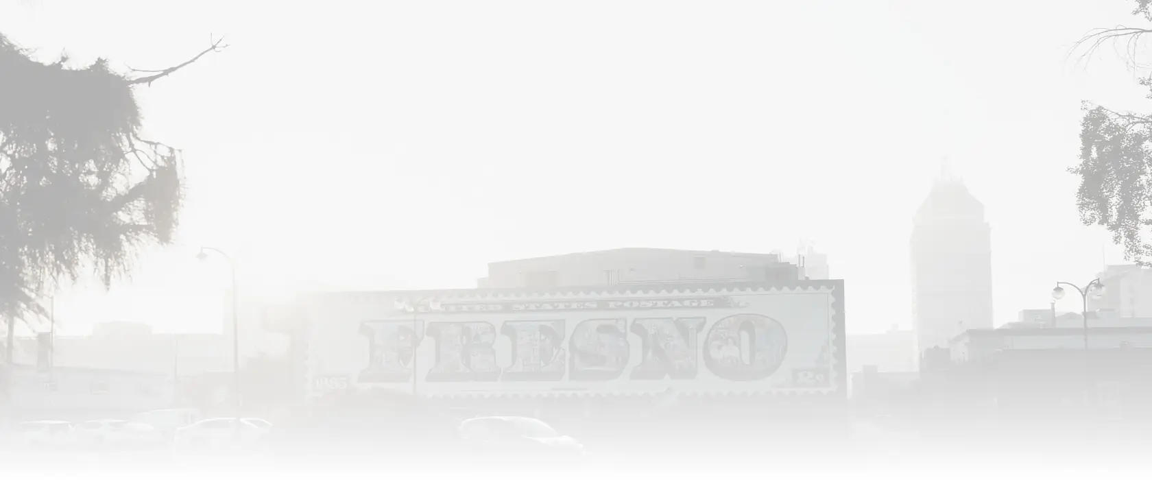 Fresno, CA skyline
