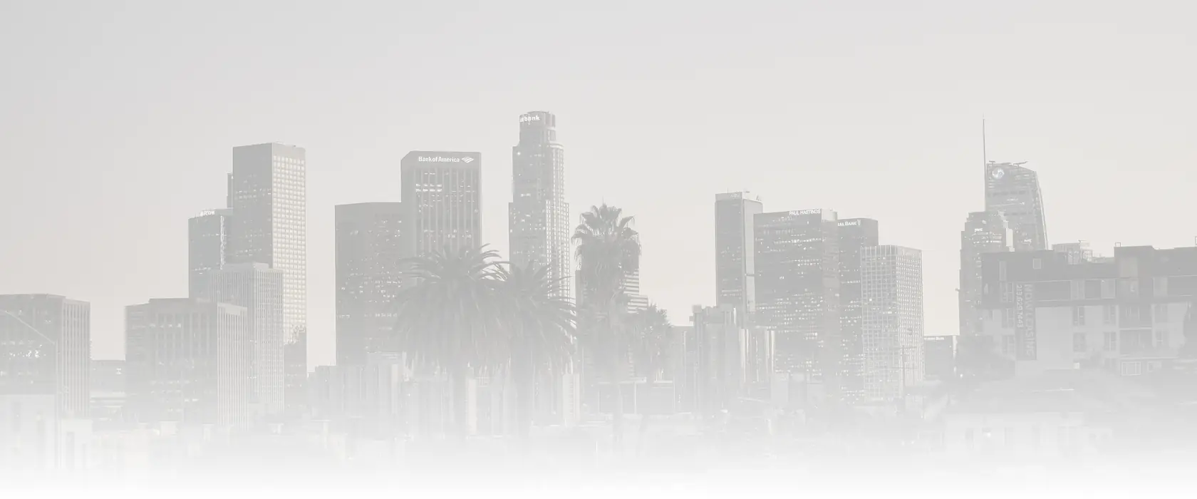 Los Angeles, CA skyline