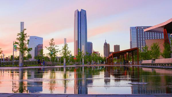 Oklahoma City, OK skyline