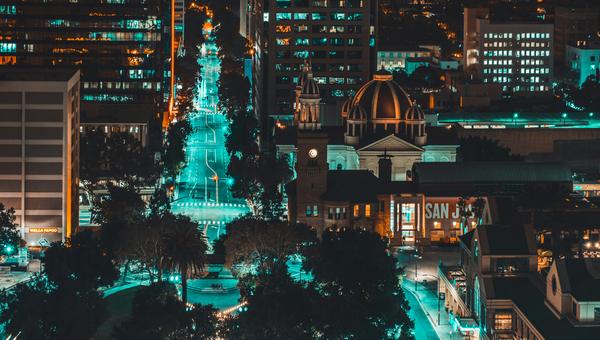 San Jose, CA skyline